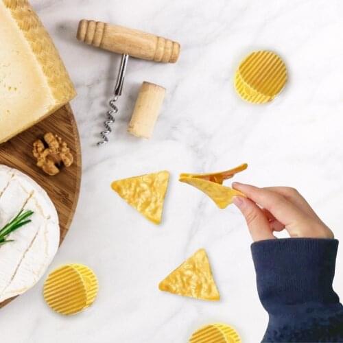 6pcs Potato Chip Clips Airtight Food Bag Sealing Clips For Coffee Bags Sealing Food/snack Bags To Keep Food Fresh & Home Decor