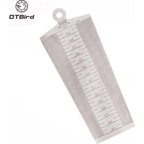 1-60mm Wedge Feeler Gap Gauge Aperture Gauge A Variety Of Types Taper Feeler Stainless Iron Inner Diameter Ruler Outlet