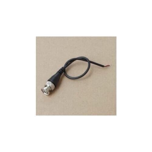 10pcs/lot BNC Q9 Connector Cable BNC Patch Cord Waterproof Twisted Pair Transmitter Cable DIY 13cm Black