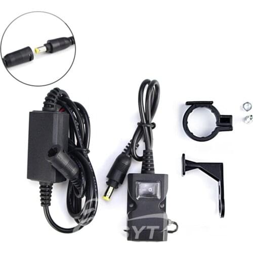 12V-24V Dual USB Motorbike Motorcycle Handlebar Charger Adapter Waterproof Power Supply Socket for iphone samsung huawei