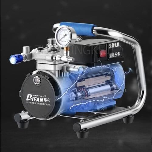 220V Electric Paint Spraying Machine Latex Paint Brushless High Pressure Large Flow Airless Tool Multifunction Coating Equipment