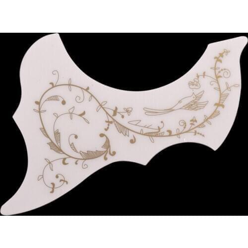 2x 40 41inch Acoustic Guitars Pick Guard Anti-scratch PVC Guitar Music White