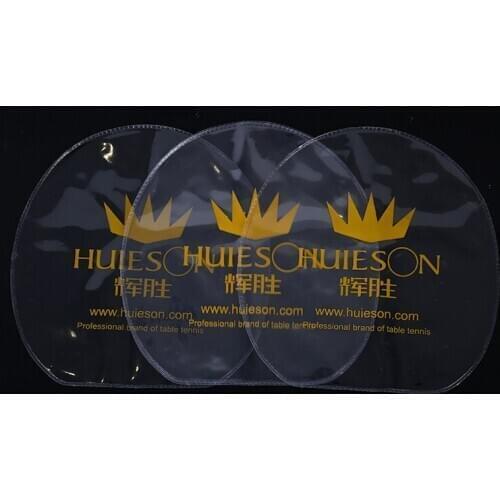 4pcs Second Transparent Table Tennis Rubber Protection Film For Ping Pong Racket 16.3cm X 15.7cm X 9.5cm