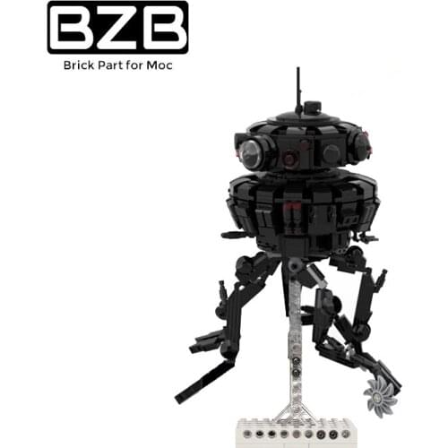 BZB MOC 53207 Roidby Dmarkng-UCS Robot Empire Probe Star Collection Creative Building Block Model Kids DIY Toys Best Gifts