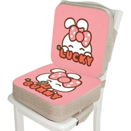 Baby Dining Chair Booster Cushion Cartoon Kids High Chair Seat Pad Chair Heightening Cushion Child Chair Seat Pram Chair Pad