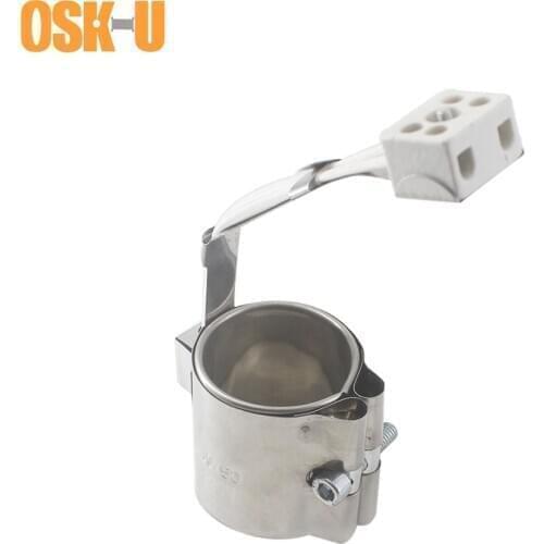 Electric Heating Element 50mm ID 30/35/40/45mm Height Ceramic Band Heater Wattage 140W/160W/190W/210W for Injection Machine