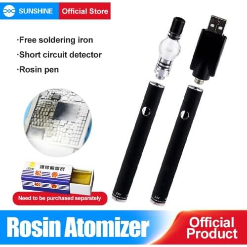 Soldering Rosin Flux Pencil Solder Power Cleaning-free Welding Dispenser Support For PCB Board Short Circuit Detection