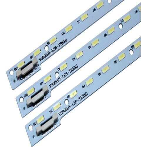 New 5 PCS/lot 48LED 490mm LED backlight strip for 39inch V390HJ1-LE6-TREM1 V390HJ1-LE6-TREW1 C420E06E01A L390H101EA-C002