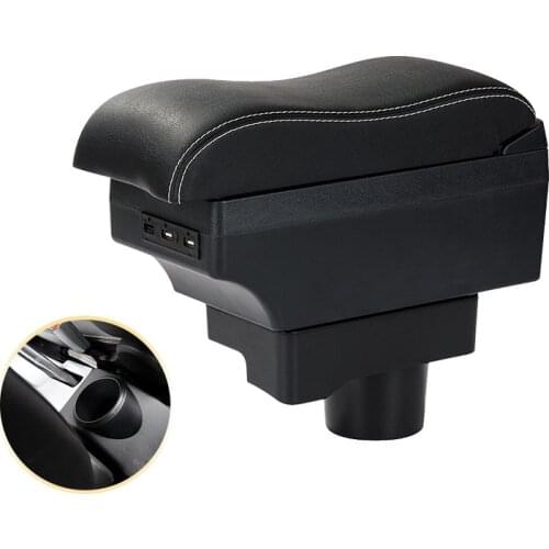 For FAW Ou Lang Original armrest box OLEY chargeable Move back and forth Punch-free central storage box Car accessories usb