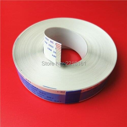 Outdoor large format printer spare parts Wit-color 3312 3308 ink supply cable/Wit color data cable 18pins 5.5M long