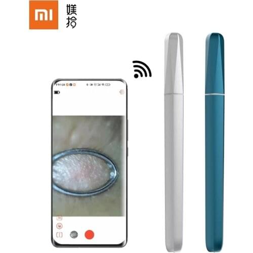 Xiaomi Meishi Smart Visible Pore Cleaner Machine Blackhead Remover Facial Cleansing Beauty Skin Care Smart APP Real-Time View
