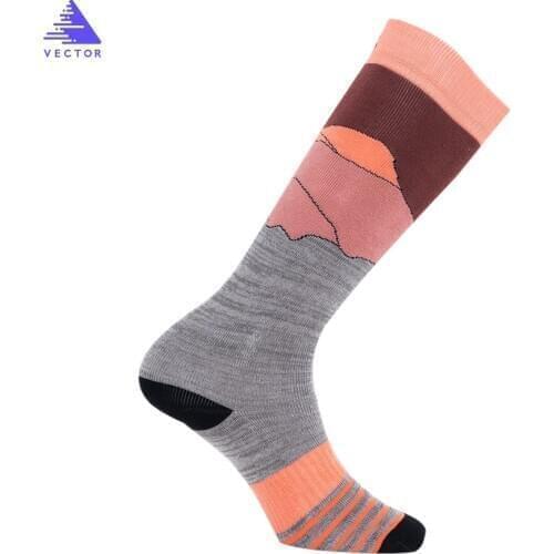 VECTOR Winter Warm Ski Socks Children Men Women Thick Wool Sports Snowboard Soccer Cycling Skiing Riding Basketball Hiking Sock