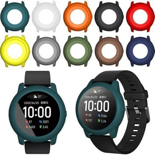 For Xiaomi Haylou Solar LS05 Watch Protector Shell Soft Silicone Watch Bumper Protector Case Fashion Smart Watch Accessories