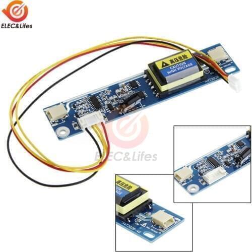 1Pcs Universal LCD Backlight CCFL Inverter Laptop LCD Monitor 2 Lamps 10-28V for 10-26" Widescreen