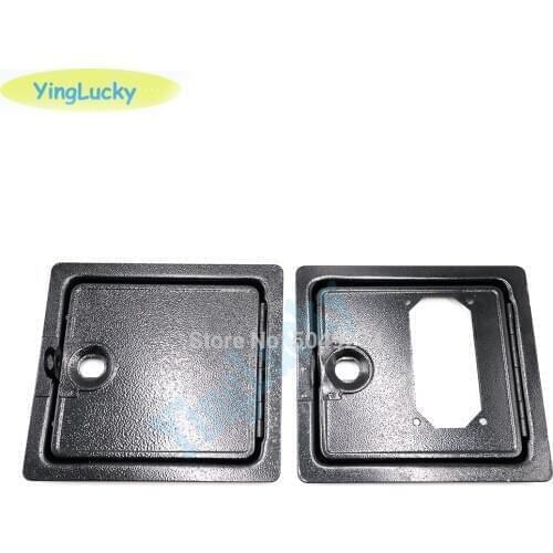 18 * 19.5cm coin operated machine arcade entertainment iron coin door Iron Door black door for coin acceptor
