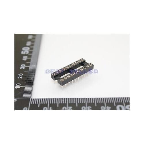20pcs 20 Pin DIP SIP Round IC Sockets Adaptor Solder Type