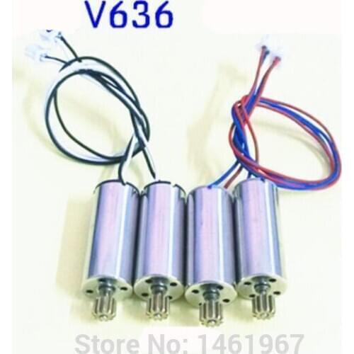 4 Pcs/lot WLtoys V636Quadcopter Parts Main Motor For WL V636
