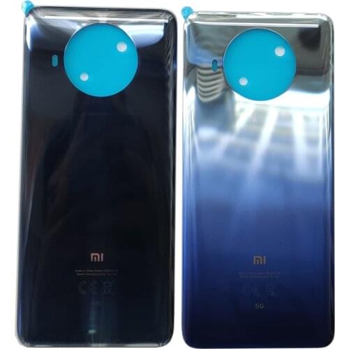 For Xiaomi Mi 10T Lite 5G Original Glass Back Rear Housing Cover Mi10T Lite Back Door Replacement Hard Battery Case With CE logo