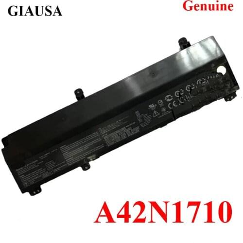 GIAUSA genuine A42N1710 battery for ASUS GL702VI-1A GL702VI A42N1710-02 Tablet 14.8V 88WH