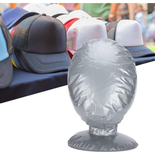 Dolls Head For Hairstyles Mannequin Head PVC Inflatable Hats Hairpiece Masks Headbands Clothing Hairdress Hair Training Styling