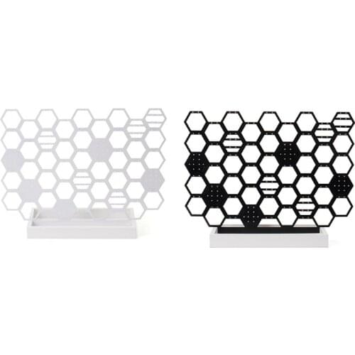 Hanging Earring Holder Earring Organizer Jewelry Necklace Holder Stand Wall Mounted for Woman Bracelet Display Stand N2UE