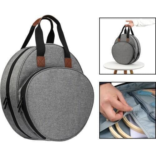 Portable Embroidery Knitting Bag Wool Crochet Hooks Thread Yarn Storage Bag Sewing Needles Organizer Sewing Accessories Storage