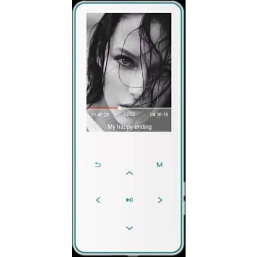 Portable Bluetooth MP3 2.4 inch 2.5D Touch Screen 8GB 16GB Memory APE FLAC WAV E-Book Loseless Music Video MP 4 Music Player