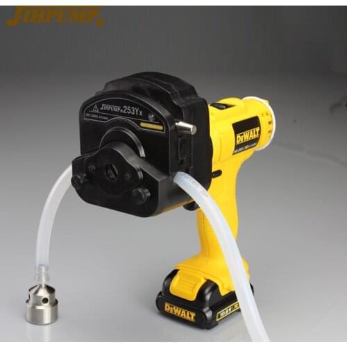 Hand Operated Dispensing Peristaltic Pump of JIHPUMP with 253Yx pump head