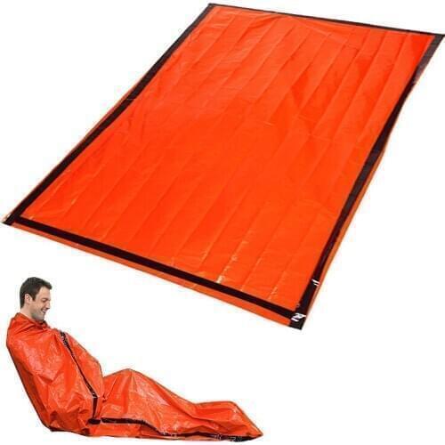 Double aluminum film sleeping lazy bag outdoor camping dormir equipment emergency rescue air bed naturehike saco de nature hike
