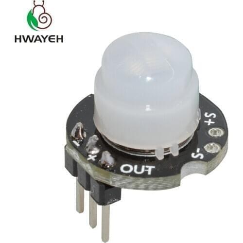 SR602 pir motion sensor motion detector module SR602 MINI SR501 HC-SR501 Infrared PIR kit sensory switch Bracket for arduino Diy