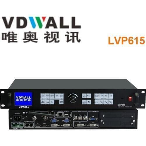 LED display video processor LVP615 processor DVI VGA HDMI LED video wall controller work with sending card for led video sign