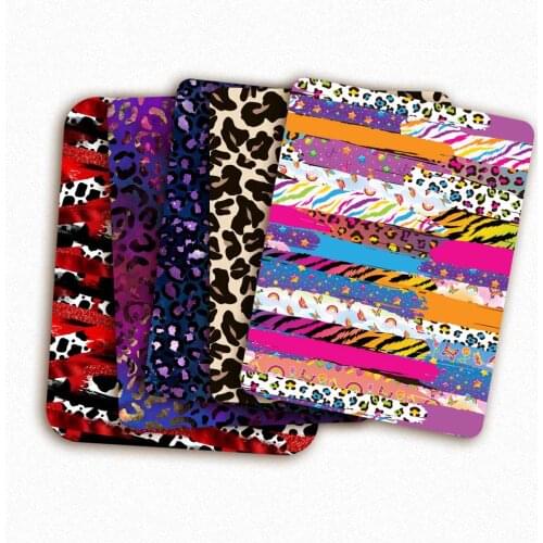 Fabrics By The Yard Leopard Graffiti Printed Polyester Cotton Cloth for Dress Making Crafts Sewing Handmade Supplies 45*145cm/pc
