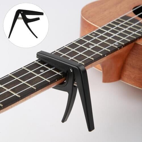 Ukulele Tuner Capo Clamp Quick Clip Plastic Guitar Musical Instrument Accessory