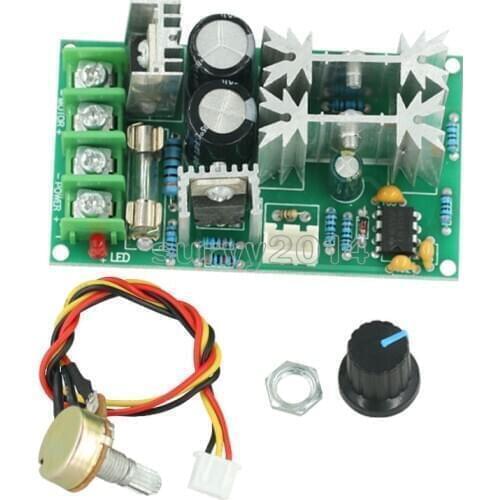 Universal DC10-60V 20A PWM HHO RC Motor Speed Controller Regler Module Switch