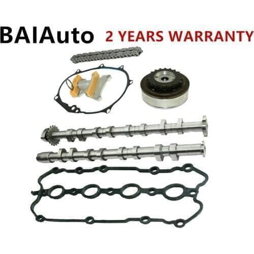 Intake/Exhaust Camshaft Timing Chain Adjuster Gasket Set For Audi A3 A4 A6 TT For VW Golf Eos 06F109088D 06F109101J 06F109102B