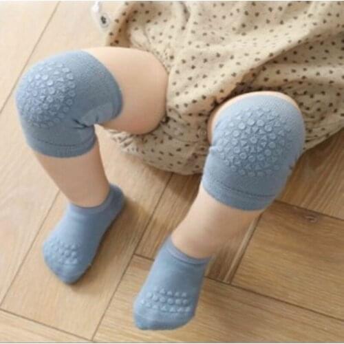 1 Pair Newborn Baby Knee Pads Socks Leg Warmers Kid Floor Socks Infant Crawling Non-slip Toddler Accessory 0-3Y Baby Gifts