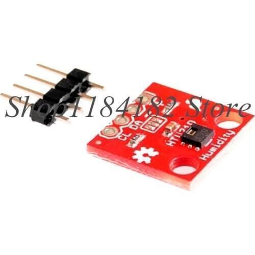 2PCS Temperature Humidity Sensor GY-213V-HTU21D HTU21D I2C Replace SHT21 SI7021 HDC1080 Module Connector