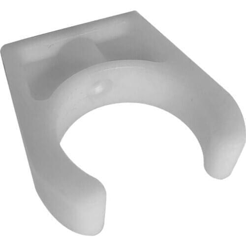 44MM Kayak Canoe Boat Dinghy Paddle Oar Mount Hook Push Pole Rod Clips White