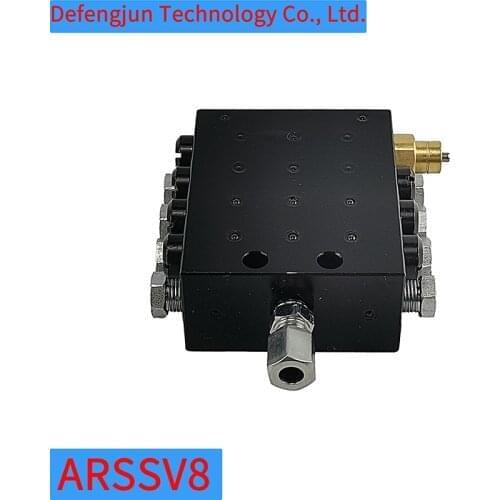 ARSSV Progressive Butter Dispenser 6 Nozzle Oil Separator Oil Distributor Progressive Distributor Integral Distributor