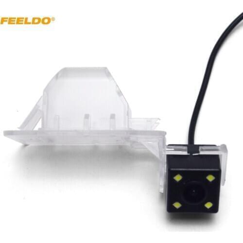 FEELDO 1Set Car CCD Rear View Camera For Great Wall Hover H3 H5 Haval LED Reversing Backup Camera Kit