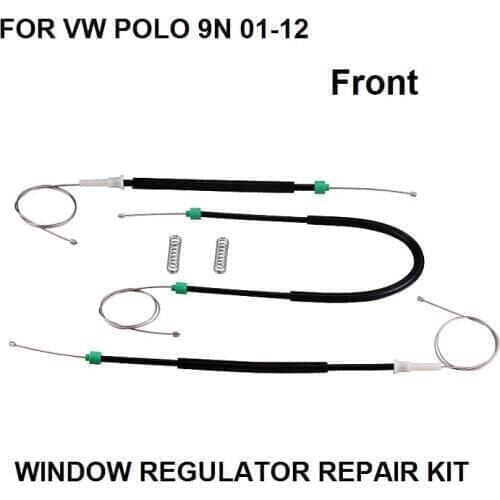 CAR WINDOW REGULATOR REPAIR CLIPS KIT FOR VW POLO 9N ELECTRIC WINDOW REGULATOR 2001-2012 NEW FRONT LEFT or RIGHT