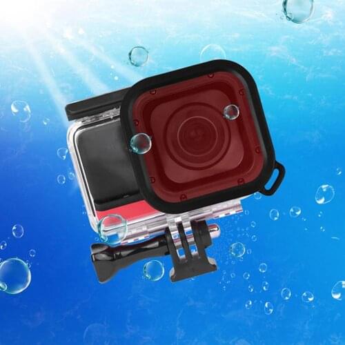 Bluelans 3Pcs Diving Waterproof Housing Case Lens Filter Set for Insta360 One R Camera