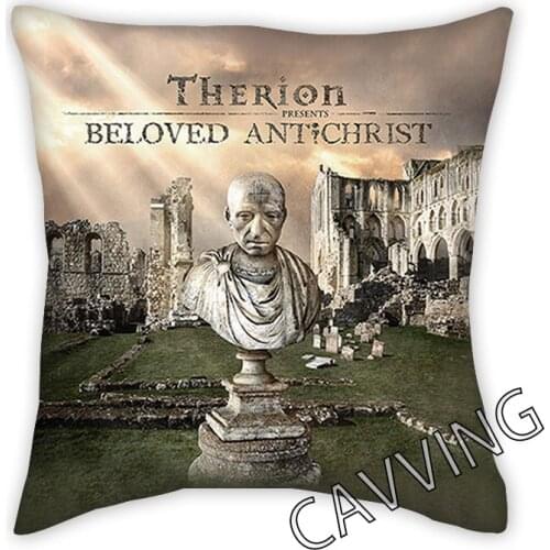 THERION BAND 3D printed Polyester Decorative Pillowcases Throw Pillow Cover Square Zipper Pillow cases Fans gifts
