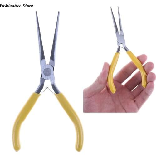 DIY Mini Jewelry Pliers Jewelry Tools & Equipments Long Nose Plier Multi Tool Forceps Repair Hand Tools Needle Nose Pliers