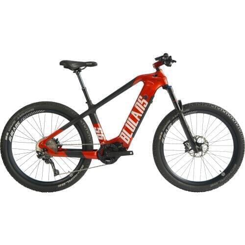 Blulans Power-Assisted Electric Bike 27.5inch Carbon Fiber Electric Bike 36V 350W Outdoor Sports Bike