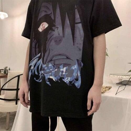 Harajuku Tshirt Streetwear Men Summer Fashion Amine T-shirt boys cool Casual Cartoon male tops Funny Japan T Shirt Boys
