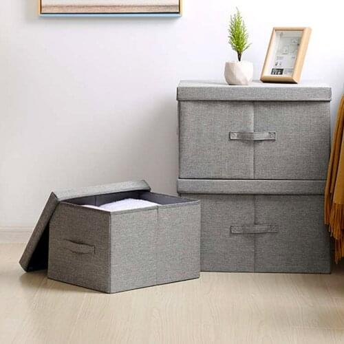 Storage Box Fabric Wardrobe Storage Box Household Large-sized Clothes Storage Box Clothes Storage Box Foldable Box