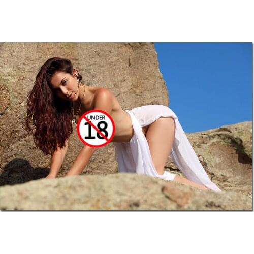 Beautiful Young Girl Beauty Canvas Prints Unframed Painting Wall Art Poster For Living Room Decor