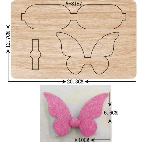 New Bow wooden dies cutting dies for scrapbooking Multiple sizes V-8187