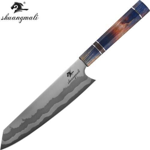 8 Inch Utility Chef Knife High Carbon 440C Steel Chef Kitchen Knife Sharp Gyuto Slicing Cleaver Knifes Cooking Tools